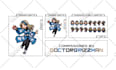 create gen 3 custom pokemon overworld trainer sprite sheet