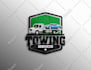 design towing auto trucking, transport, and logistics logo