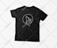 create a minimalist t shirt design for your brand