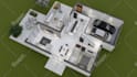 create 3d floor plan with rendering