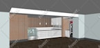 create realistic images for the lobby, reception desk