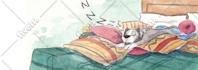 draw watercolor illustrations for your childrens book