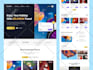 design a modern framer website or startup landing page