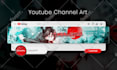 design youtube banners and logo