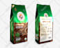 design premium coffee packaging, coffee bag and label design