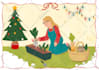 draw cute cartoon portrait, pet, couple or family