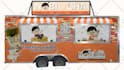 do food box truck, box trailer ,food trailer ,food cart, food stall wrap design