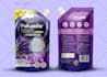 do cleaning label, product, sticker, pouch and packaging