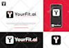 be minimal logo maker for website app tech agency ecommerce shopify etsy amazon