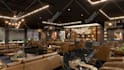 design hookah lounge, sheesha cafe 3d render design