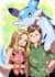 draw anime pokemon, digimon, fakemon, palworld trainer team