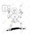 draw robot characters for you
