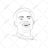 make beautiful line drawing of anything