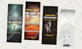 design printable custom creative bookmarks