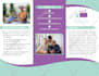design a professional trifold or bifold brochure