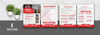 design flyer, brochure, door hanger, postcard, business card