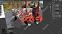 model farming simulator, excavator, tractor pbr texture,3d solid work, blender