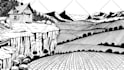 custom illustration, retro, black and white, classic style