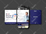 design modern corporate flyers, real estate posters