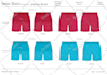 do swim short designs and flat illustrations for you
