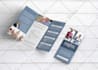 design a clean professional trifold or bifold brochure