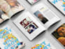 design awesome page layout for magazine, ebook, etc