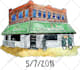 draw watercolor wedding venue