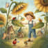 do children story book illustration, children story book illustration