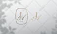 create elegant wedding logo, initials or monogram