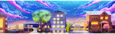 do stylized environment illustration background art