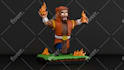 sculpt 3d model, toys, action figure and character for 3d printing and rendering