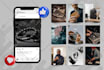 be your social media marketing manager and content creator