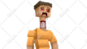 make avatar with pose of your minecraft character