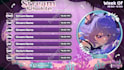 design amazing stream schedule for vtuber or streamers