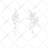 do your minimalistic tattoo design, flower tattoo