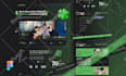 do website mockup, website UI UX, landing page design, sass website mockup figma