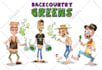 create a funny and bizarre hand drawn cartoon illustration