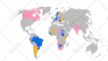do quality infographic maps of the world and countries