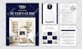 design real estate presentation, listing brochure, digital pdf document
