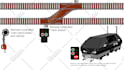 draw simple futuristic railway train designs
