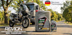 create motor engine oil brand labels and packaging designs