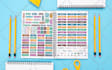 design custom digital stickers for digital planner, journal or etsy