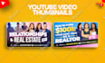 design trendy and viral youtube thumbnails