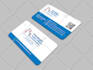 design unique business cards or loyalty cards in canva or photoshop