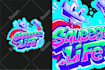 create original graffiti style for your logo or your word