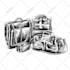 create super artistic line art illustration for 24 hour