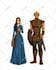 draw high quality fantasy character illustrations