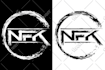 do custom typography music, band or dj logo