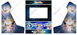 design custom bartop arcade cabinet artwork