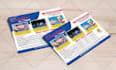 design flyer, banner, yard sign, backdrop or sign board